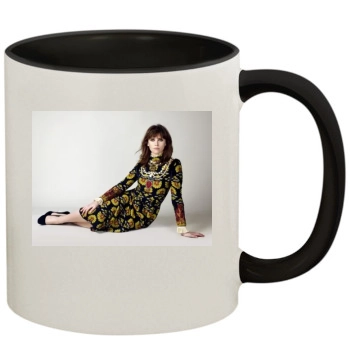 Felicity Jones 11oz Colored Inner & Handle Mug