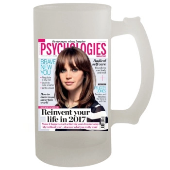 Felicity Jones 16oz Frosted Beer Stein