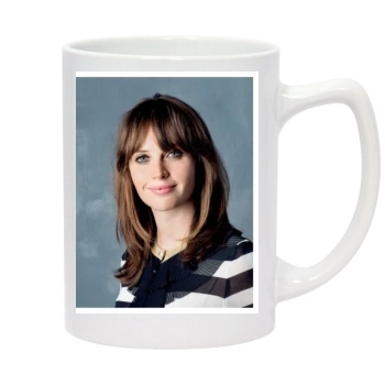 Felicity Jones 14oz White Statesman Mug