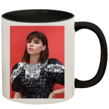 Felicity Jones 11oz Colored Inner & Handle Mug