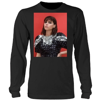 Felicity Jones Men's Heavy Long Sleeve TShirt