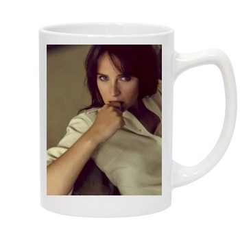 Felicity Jones 14oz White Statesman Mug