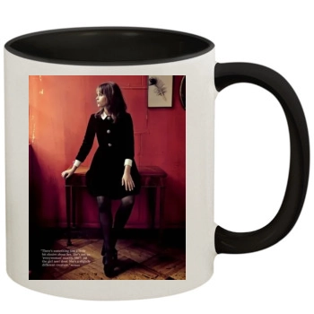 Felicity Jones 11oz Colored Inner & Handle Mug