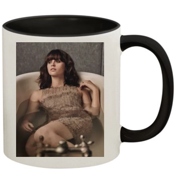 Felicity Jones 11oz Colored Inner & Handle Mug