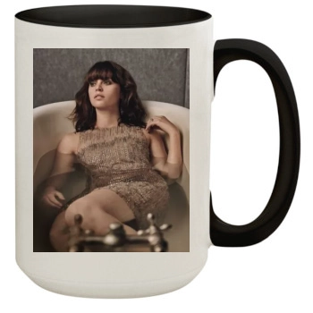 Felicity Jones 15oz Colored Inner & Handle Mug