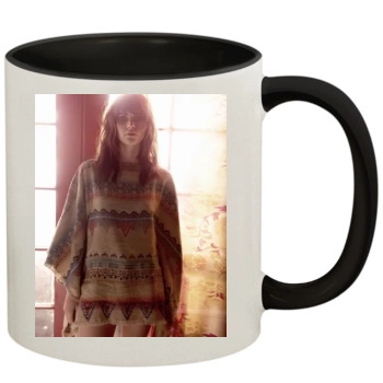 Felicity Jones 11oz Colored Inner & Handle Mug