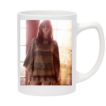 Felicity Jones 14oz White Statesman Mug