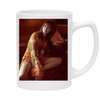 Felicity Jones 14oz White Statesman Mug