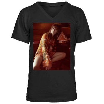 Felicity Jones Men's V-Neck T-Shirt