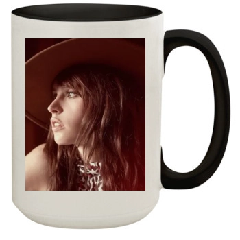 Felicity Jones 15oz Colored Inner & Handle Mug