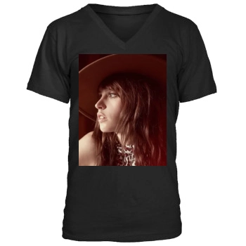 Felicity Jones Men's V-Neck T-Shirt