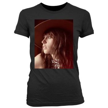 Felicity Jones Women's Junior Cut Crewneck T-Shirt