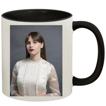 Felicity Jones 11oz Colored Inner & Handle Mug