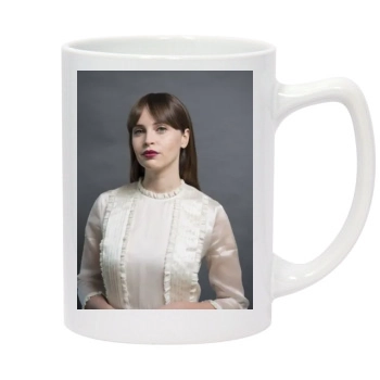 Felicity Jones 14oz White Statesman Mug