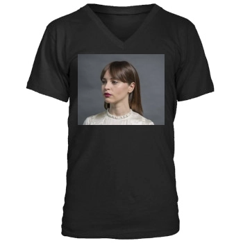 Felicity Jones Men's V-Neck T-Shirt