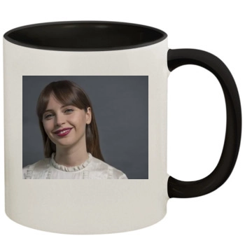 Felicity Jones 11oz Colored Inner & Handle Mug