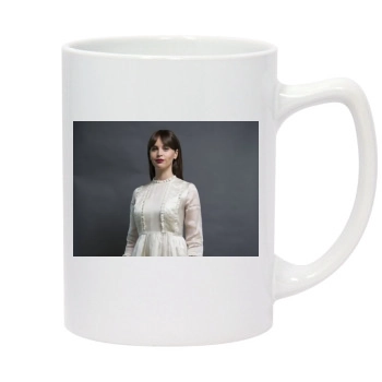 Felicity Jones 14oz White Statesman Mug