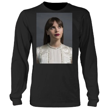 Felicity Jones Men's Heavy Long Sleeve TShirt