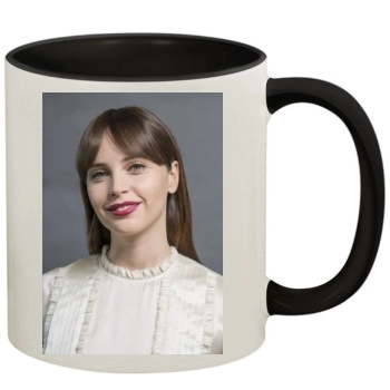 Felicity Jones 11oz Colored Inner & Handle Mug