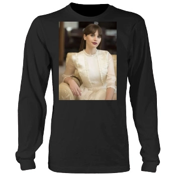 Felicity Jones Men's Heavy Long Sleeve TShirt