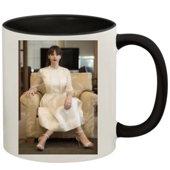 Felicity Jones 11oz Colored Inner & Handle Mug