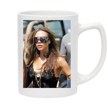 Victoria Beckham 14oz White Statesman Mug