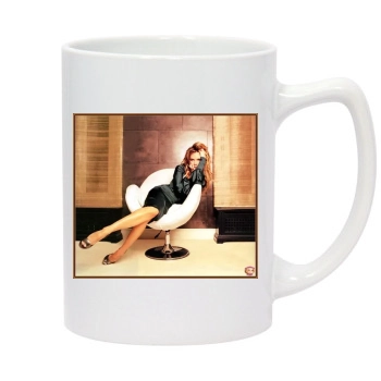 Victoria Beckham 14oz White Statesman Mug