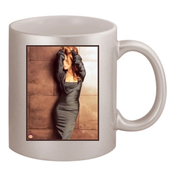 Victoria Beckham 11oz Metallic Silver Mug