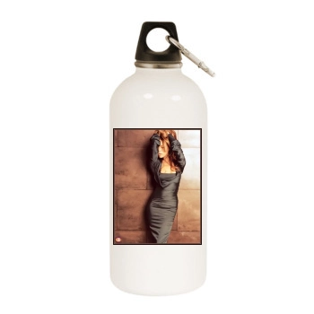 Victoria Beckham White Water Bottle With Carabiner