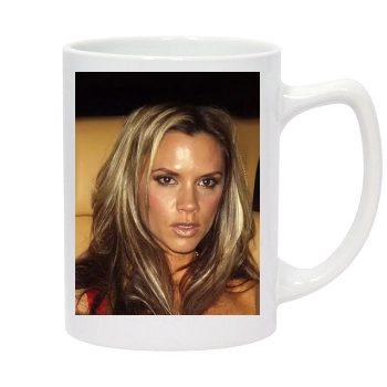 Victoria Beckham 14oz White Statesman Mug