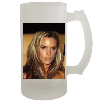 Victoria Beckham 16oz Frosted Beer Stein