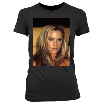 Victoria Beckham Women's Junior Cut Crewneck T-Shirt