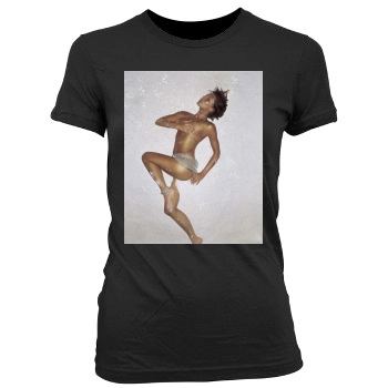 Victoria Beckham Women's Junior Cut Crewneck T-Shirt