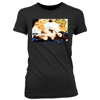 Victoria Beckham Women's Junior Cut Crewneck T-Shirt