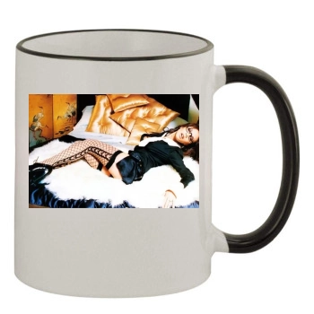 Victoria Beckham 11oz Colored Rim & Handle Mug