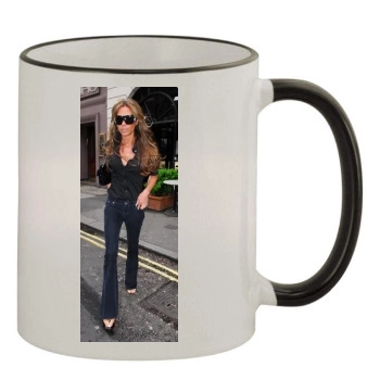 Victoria Beckham 11oz Colored Rim & Handle Mug