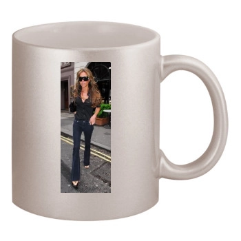 Victoria Beckham 11oz Metallic Silver Mug