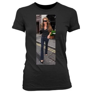 Victoria Beckham Women's Junior Cut Crewneck T-Shirt