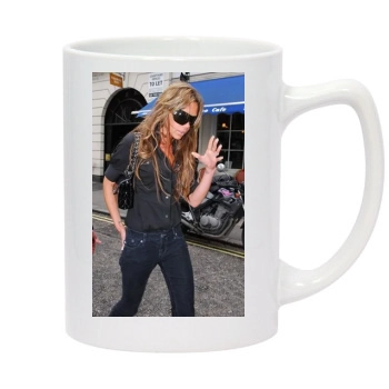 Victoria Beckham 14oz White Statesman Mug