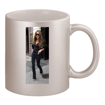 Victoria Beckham 11oz Metallic Silver Mug