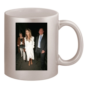 Victoria Beckham 11oz Metallic Silver Mug