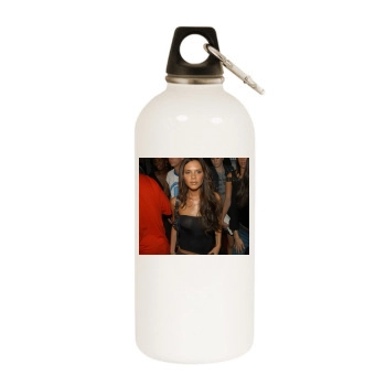 Victoria Beckham White Water Bottle With Carabiner