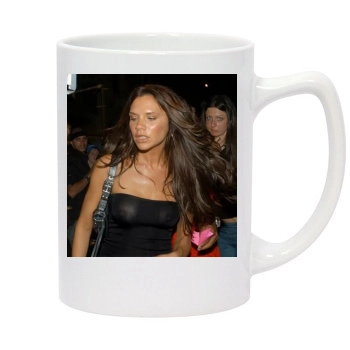 Victoria Beckham 14oz White Statesman Mug