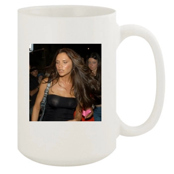 Victoria Beckham 15oz White Mug