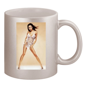 Victoria Beckham 11oz Metallic Silver Mug