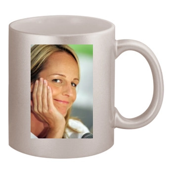 Helen Hunt 11oz Metallic Silver Mug