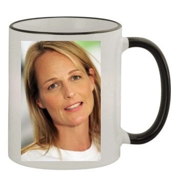 Helen Hunt 11oz Colored Rim & Handle Mug