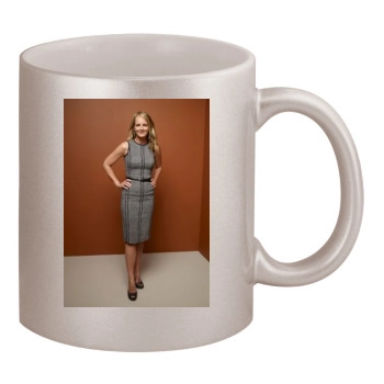 Helen Hunt 11oz Metallic Silver Mug