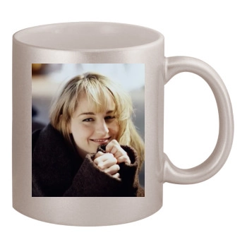 Helen Hunt 11oz Metallic Silver Mug