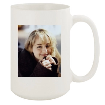 Helen Hunt 15oz White Mug